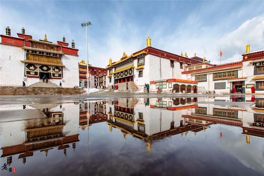 冬游昌都热雪沸腾大雪光临昌都城区雪景下的卡若市区风光更惊艳